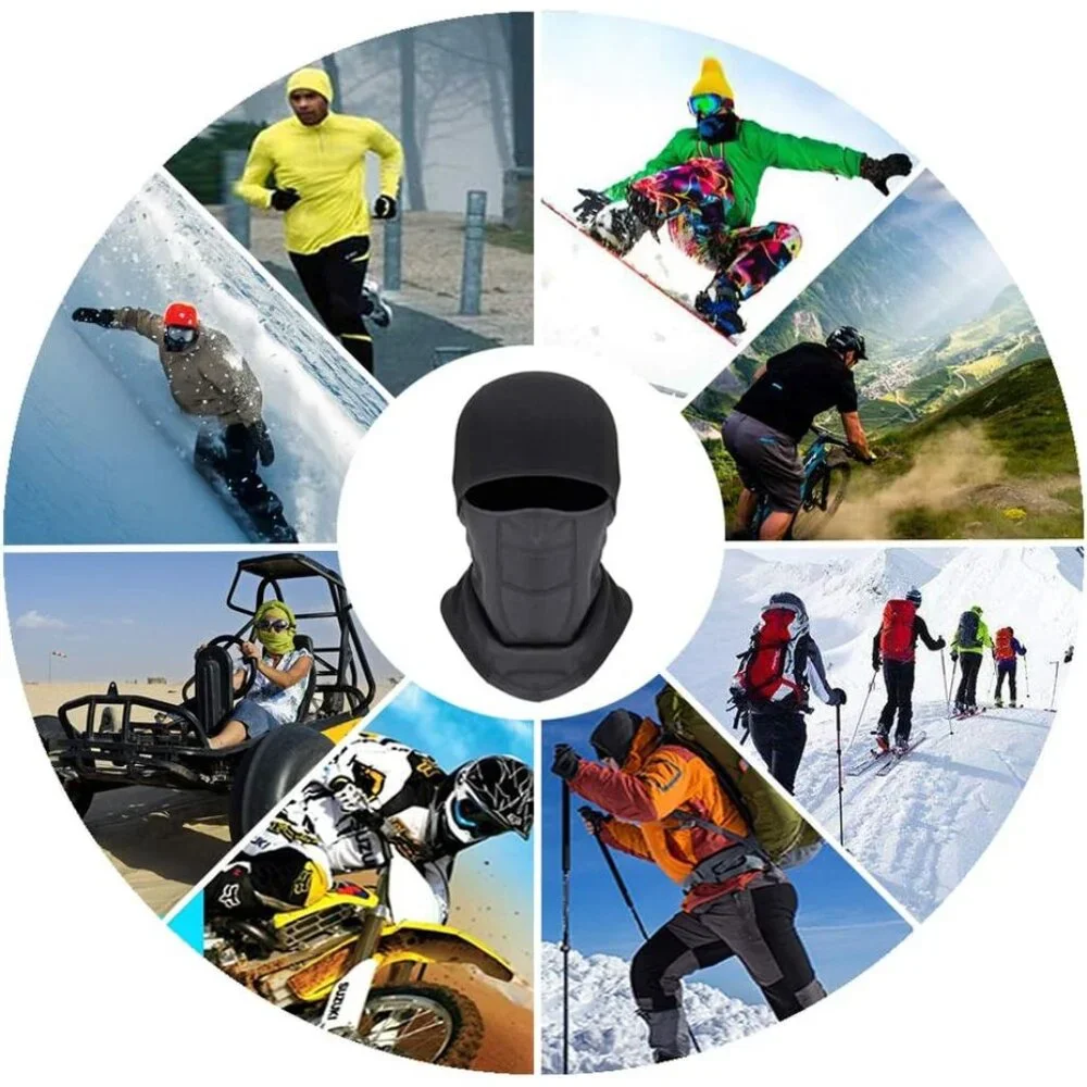 Balaclava Neck Warmer Mask Winter Ski Hood Breathable Thermal Cap